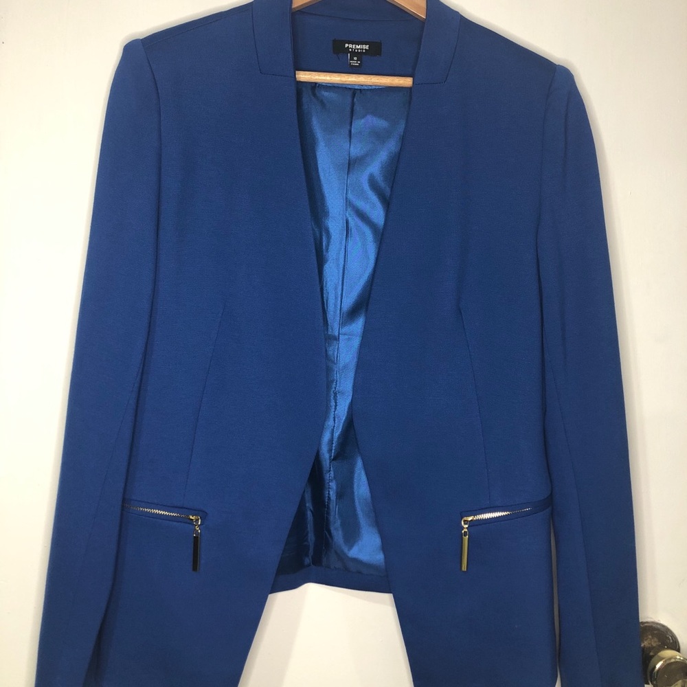 Blue blazer size 10
